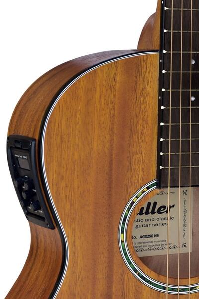VALLER Agx290 Ns Ince Kasa Elektro Akustik Gitar