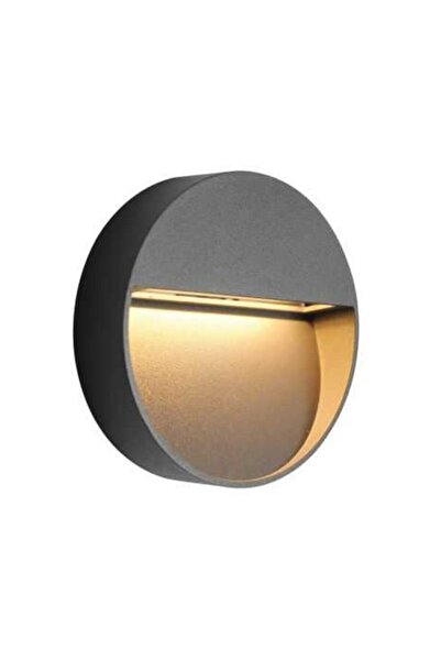 Jupiter Jüpiter Sıvaüstü Bahçe Duvar Aplik Yuvarlak 3000k Lw444