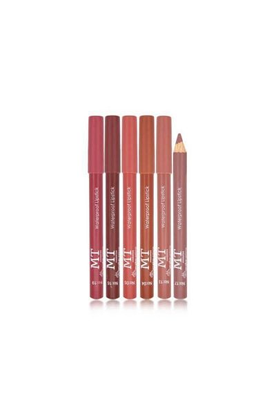 MT Makeup Time Matte 6-Piece Pencil Lipstick 01