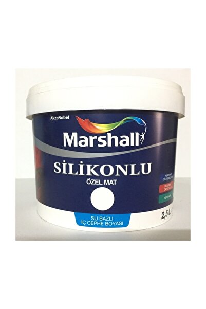 Marshall Silinebilir Silikonlu Özel Mat 2,5 lt - ( 3,5 kg)