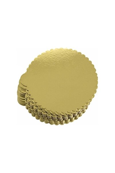Genel Markalar Pasta Altlığı Gold Mendi?l 11 Cm Turta Kalin 50 Adet