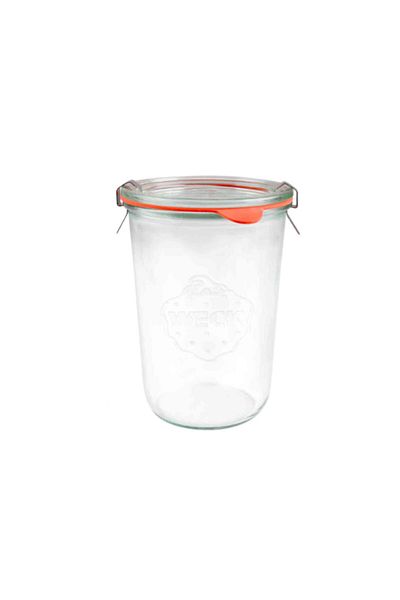 Weck Jar Glass Storage Container 850 ml (Set of 6)