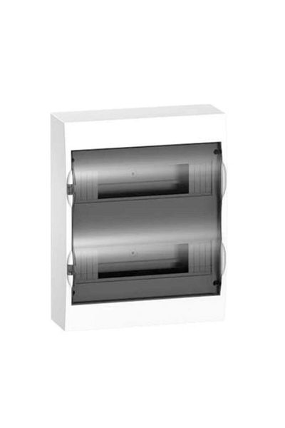 Schneider Electric Easy9 صندوق الصمامات 2x12 غطاء شفاف مثبت على السطح