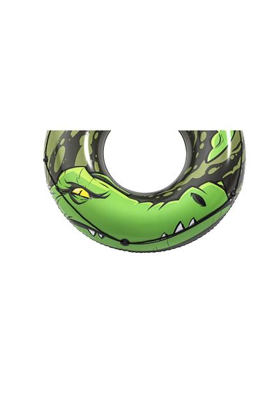 BESTWAY 36108 Crocodile Patterned String Jumbo Bagel 120 cm