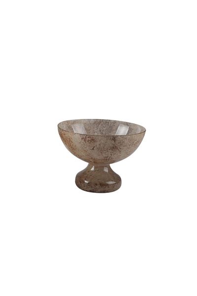 SETABIANCA 18*18*13 cm Portobello Fruit Bowl Σετ με γυάλινο πόδι