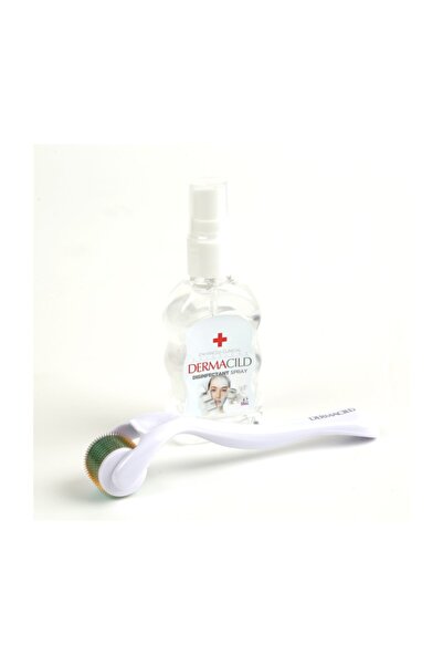 Dermacild 540 Iğne Titanyum Dermaroller 2,00mm + Temizleme Spreyi 8697566590649