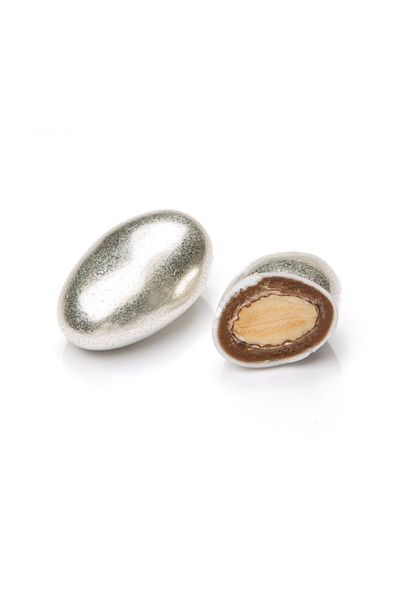 Şekerci Caferzade 500 Gr Silver Colored Chocolate Covered Almond Candy