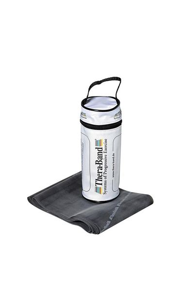 THERABAND BLK 2.5M IN ZIPPER BAG/CARTON