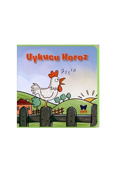 Genel Markalar Yumuşak EVA Kitaplarım, Uykucu Horoz, Beyaz, Eğlenceli ve renk...