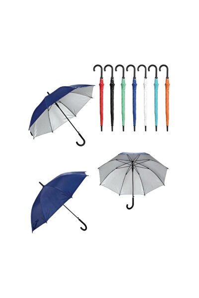 TREND Plastik Saplı Fiber Glass Kırılmaz Şemsiye (kırmızı)