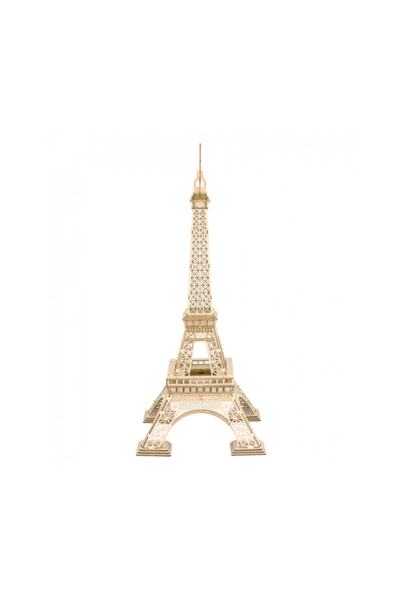 Hobi Modelci Eiffel Tower Model Kit - Maket Eiffel Kulesi - 3d Puzzle - Ahşap...
