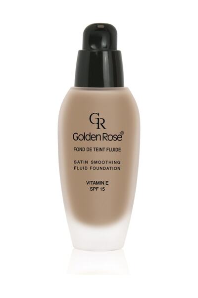 Golden Rose Likit Fondöten - Satin Smoothing Fluid Foundation Spf 15 No: 33 3...