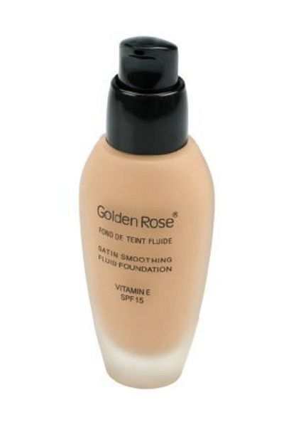 Golden Rose Likit Fondöten - كريم أساس سائل لتنعيم البشرة SPF 15 رقم: 24 34 مل 8691190114244