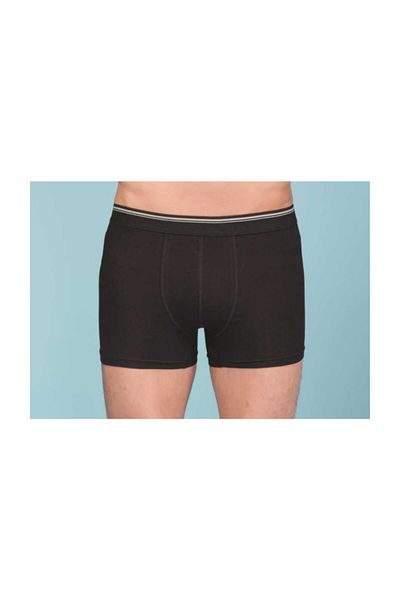 Berrak Ανδρικό Black Lycra Boxers 5 Pack 100% Cotton Trnt20162