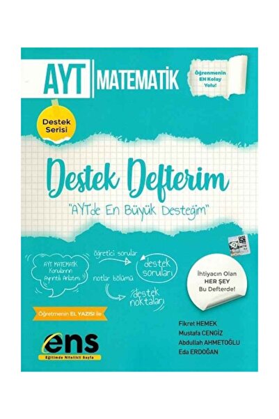 Ens Yayınları Ens Yayıncılık Ayt Matematik Destek Defterim