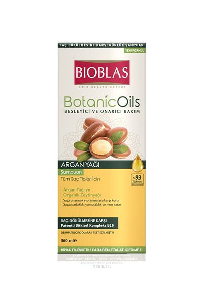 Bioblas Argan Oil Extract Shampoo 360 ml
