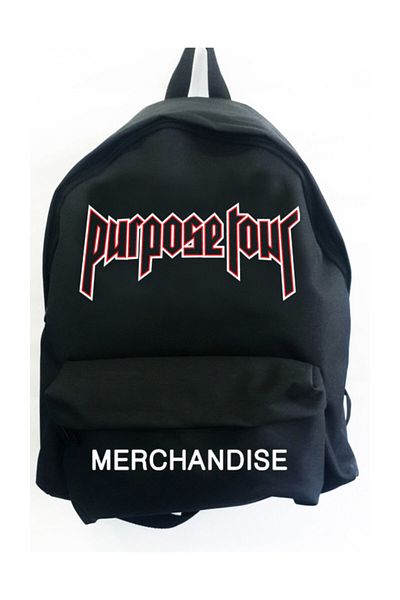 Köstebek Justin Bieber - Purposetour Backpack