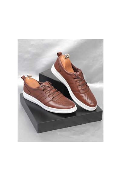 By Yağlıoğlu Genuine Leather Casual Men's Shoes Ygl004245