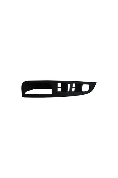 Bross Otomotiv Vw Jetta Golf Mk5 Black Interior Left Door Handle with Glass Switch Frame - 1K 4868049 C