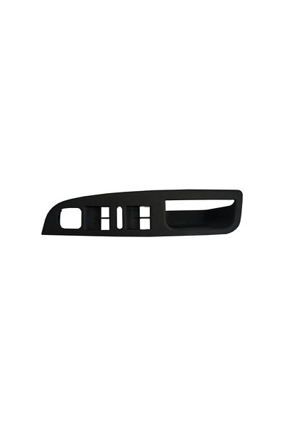 Bross Otomotiv Vw Jetta Golf Mk5 Black Interior Left Door Handle with Glass Switch Frame - 1K 4868049 C
