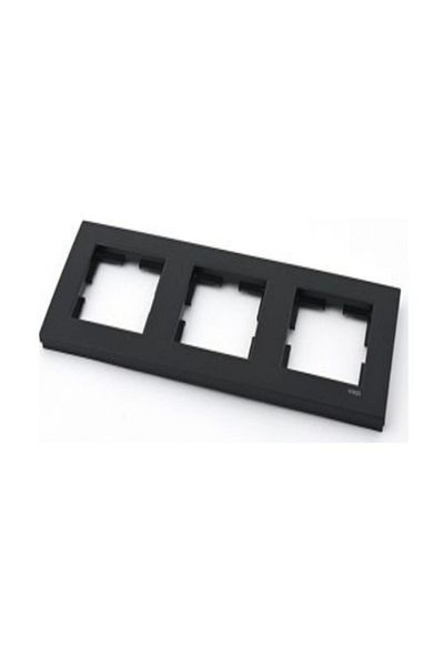 VİKO Viko Novella Black Triple Frame