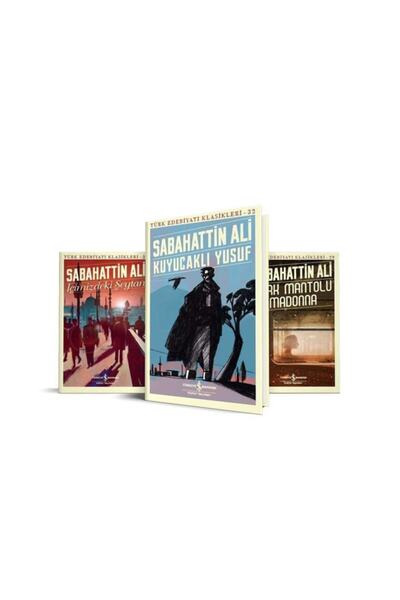 TÜRKİYE İŞ BANKASI KÜLTÜR YAYINLARI Sabahattin Ali Seti 3 Kitap