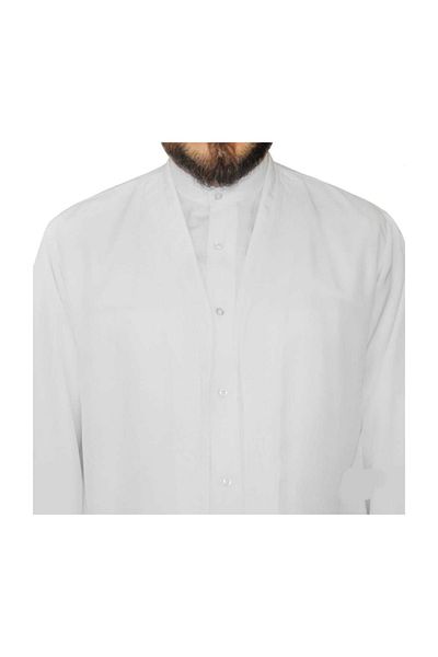 Umre Market Ρόμπα προσευχής Steam Collar (Λευκό)