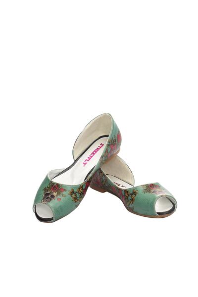 Streetfly Balerini de damă cu imprimeu-color