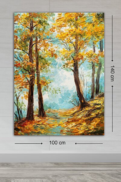 Tablo Center Dev Boyut Dekoratif Kanvas Tablo 100x140cm
