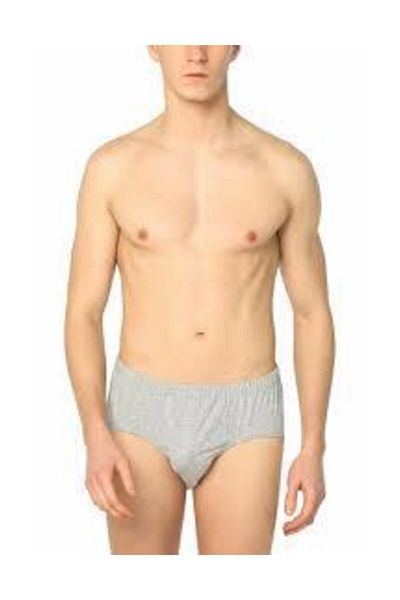 Seher Yıldızı Γκρι ανδρικό εσώρουχο - 1 τεμάχιο Seher Combed Cotton Slip