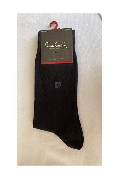 Pierre Cardin Опаковка от 6 мъжки безшевни чорапи (черни)