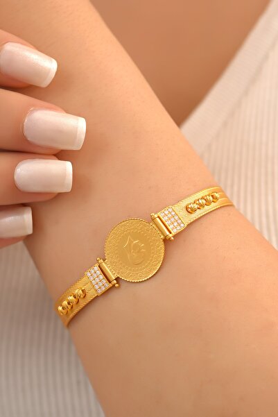 Ayyıldız Kuyumculuk Kadın Liralı Kelepçe Bileklik