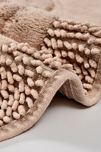 Alanur Home Salina Oval Cotton - Σφουγγαρίστρα 2 τεμαχίων, Ζυμαρικά, Αντίκα Ανοιχτό Καφέ