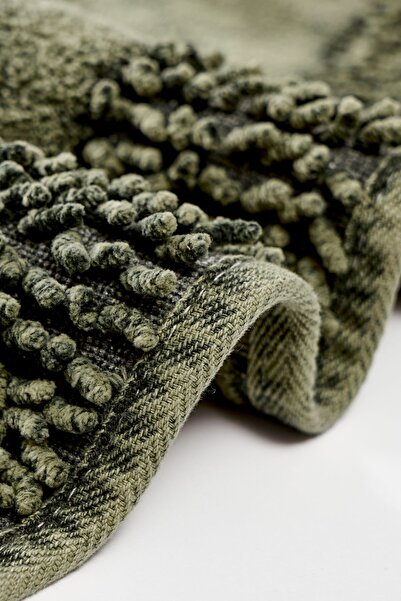 Alanur Home Σφουγγαρίστρα Salina Oval Cotton Pasta 2 Pack Αντίκα Πράσινη