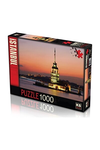 Ks Games Puzzle 1000 Parça Kız Kulesi Ve Gün Batımı