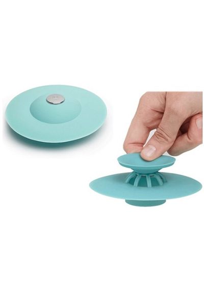 İndirimKap Silicone Colored Bathtub and Sink Plug 2 Stage Deodorizer