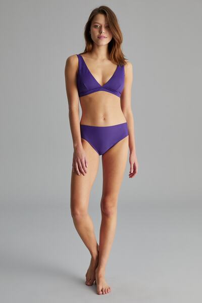 Penti Mor Basic Derin V Bikini Üstü