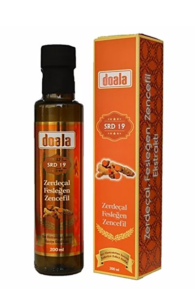 Doala Srd 19 Zerdeçal Fesleğen Zencefil Sıvı Ekstraktı