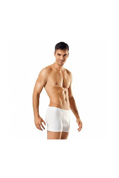 Tutku Ανδρικό White 6 Pack Lycra Boxer