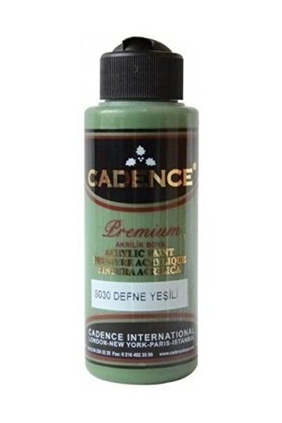 Cadence Premium Akrilik Boya 8030 Defne Yeşil 120 ml