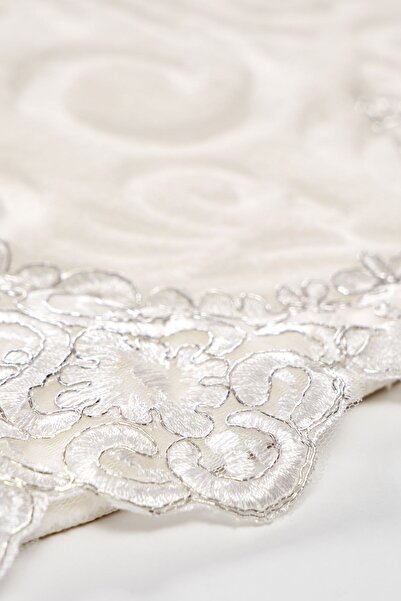 Alanur Home Κρέμα τουαλέτας Hanımeli Gofre Dantelli 2 συσκευασιών