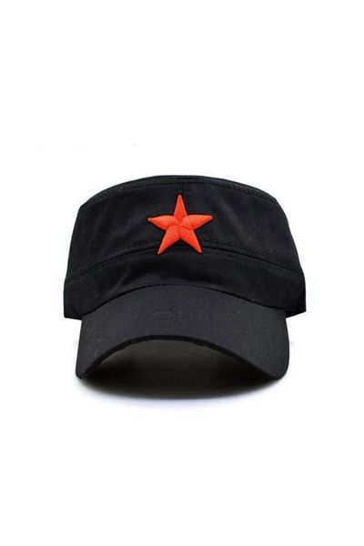Köstebek Cuban Fidel Castro Ernesto Che Guevara Black Girl Star Hat