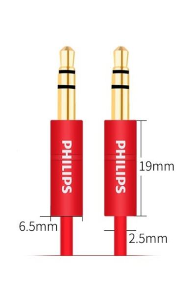 Philips Swr2102/93 3.5 Mm Jack Spiral Aux Ses Kablosu - 1 Mt