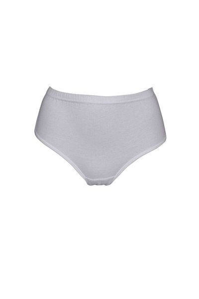Tutku Women's 12-Piece High Waist Elastic Ribbon (Lycra) Bato White 0922