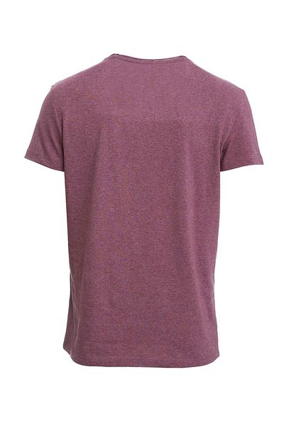 DeFacto Ανδρικό μπλουζάκι με μωβ στάμπα Extra Slim Fit - N5583AZ.20SM.PR60