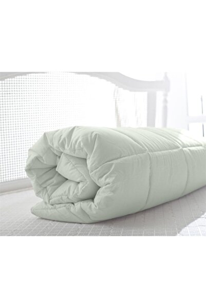 Altınbaşak Pamuk Silikon Dolgulu Tek Kişilik Yorgan - Krem