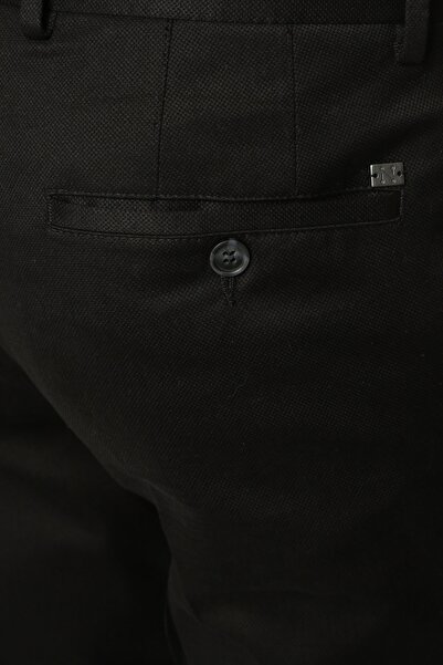 Network Men's Slim Fit Black Trousers1071347