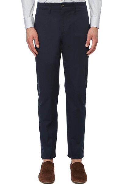 Network Hellmarineblaue Slim Fit-Hose für Herren1072342
