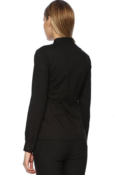 Network Γυναικείο μαύρο πουκάμισο Slim Fit1072321