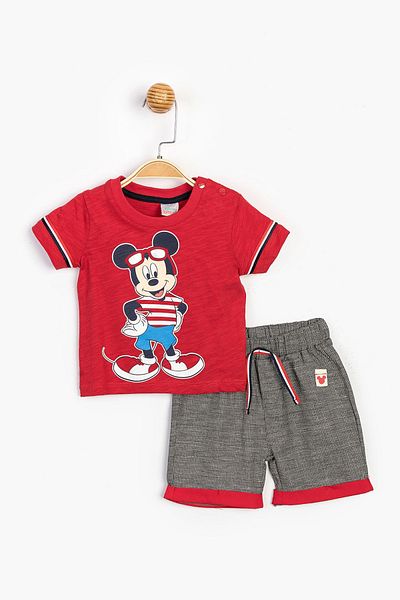 Mickey Mouse 15454 Model Baby Shorts Set